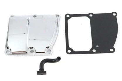 Motorshop M8 Transmission Top Cover Kit Chrome for Harley Davidson FLST & FXST Models by Motorshop