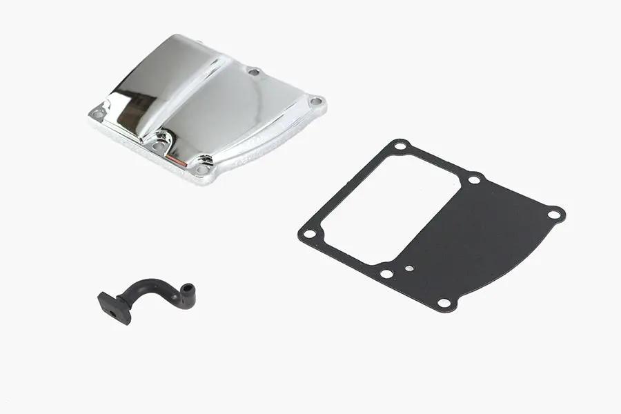 Motorshop M8 Transmission Top Cover Kit Chrome for Harley Davidson FLST & FXST Models by Motorshop