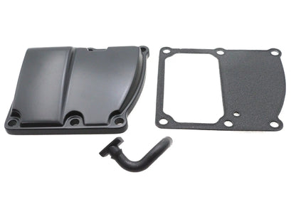Motorshop M8 Transmission Top Cover Kit Black for Harley Davidson FLST & FXST by Motorshop