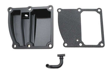 Motorshop M8 Transmission Top Cover Kit Black for Harley Davidson FLST & FXST by Motorshop