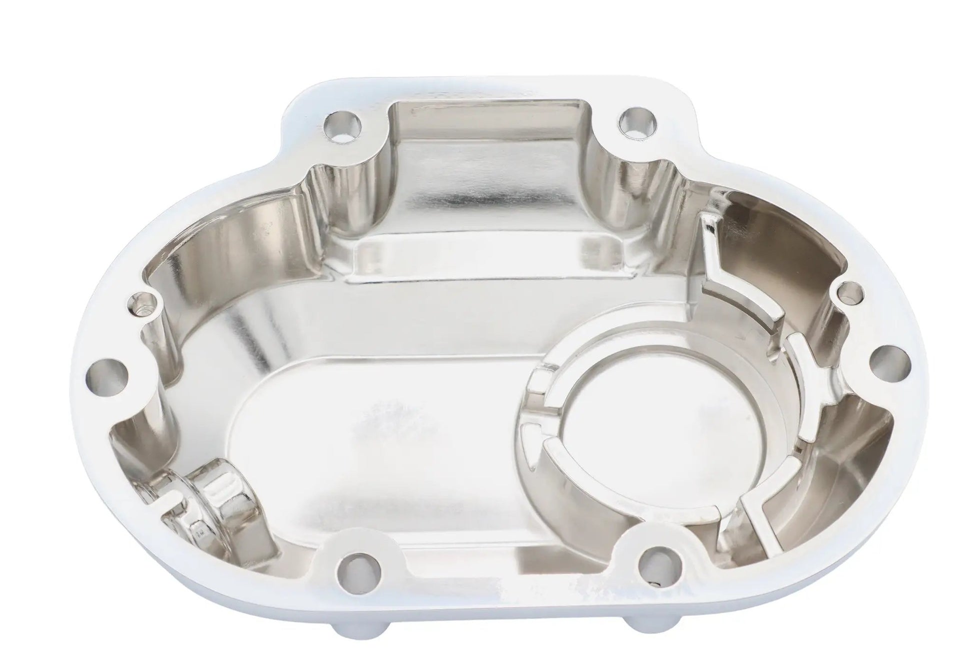 V-Twin Transmission Side Cover for Harley Davidson FLT and FXST Models – Chrome Finish Part 78909 by V-Twin