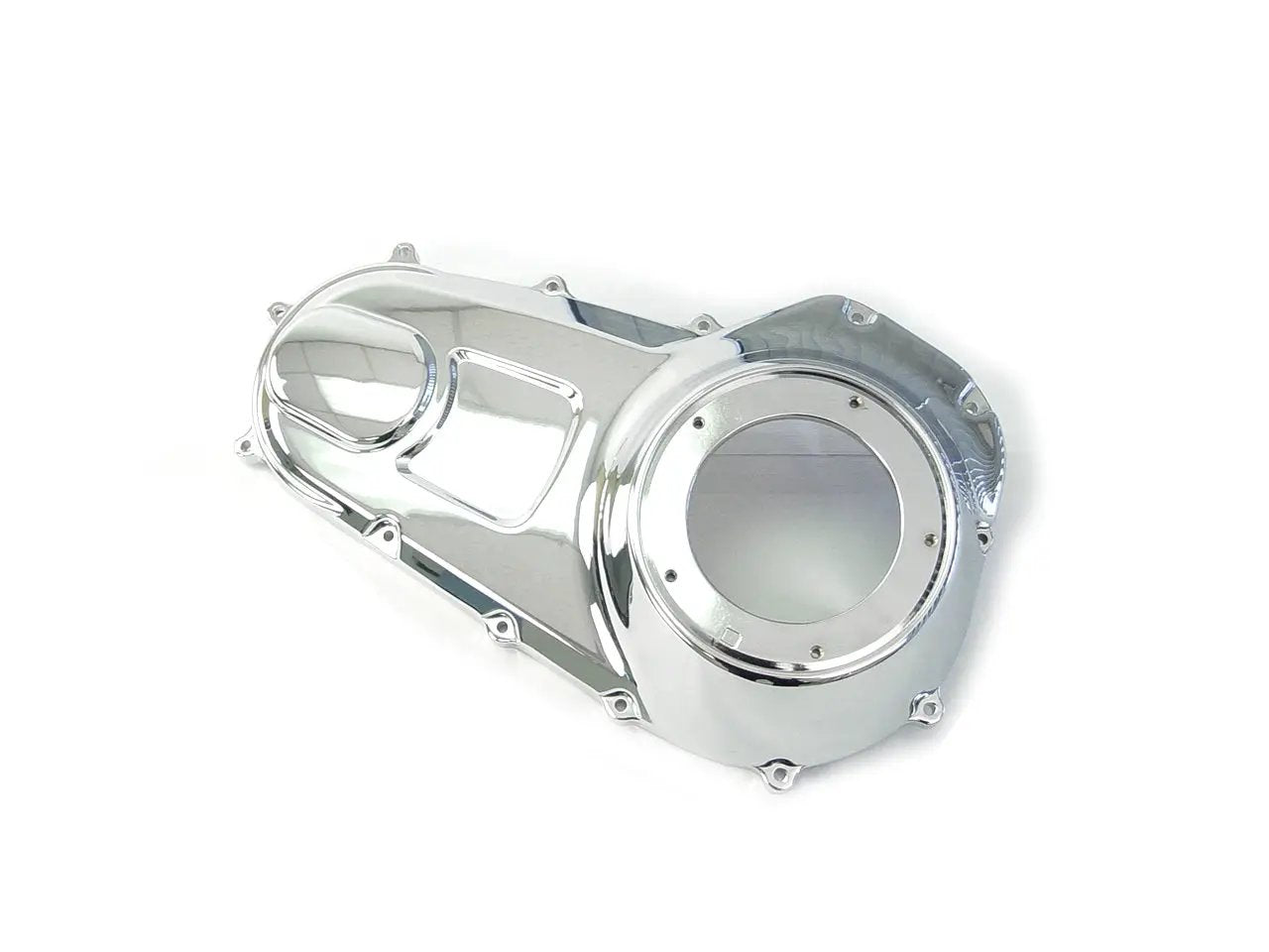 Motorshop Chrome Outer Primary Cover for Harley Davidson FLT Models by Motorshop