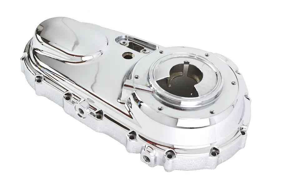 Motorshop Factory Sample Chrome Outer Primary Cover for Harley Davidson XL (2006-2015) by Motorshop