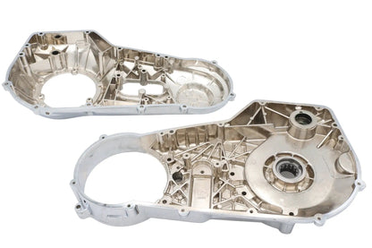 V-Twin Factory Sample Chrome Primary Cover Set for Harley Davidson Models by V-Twin