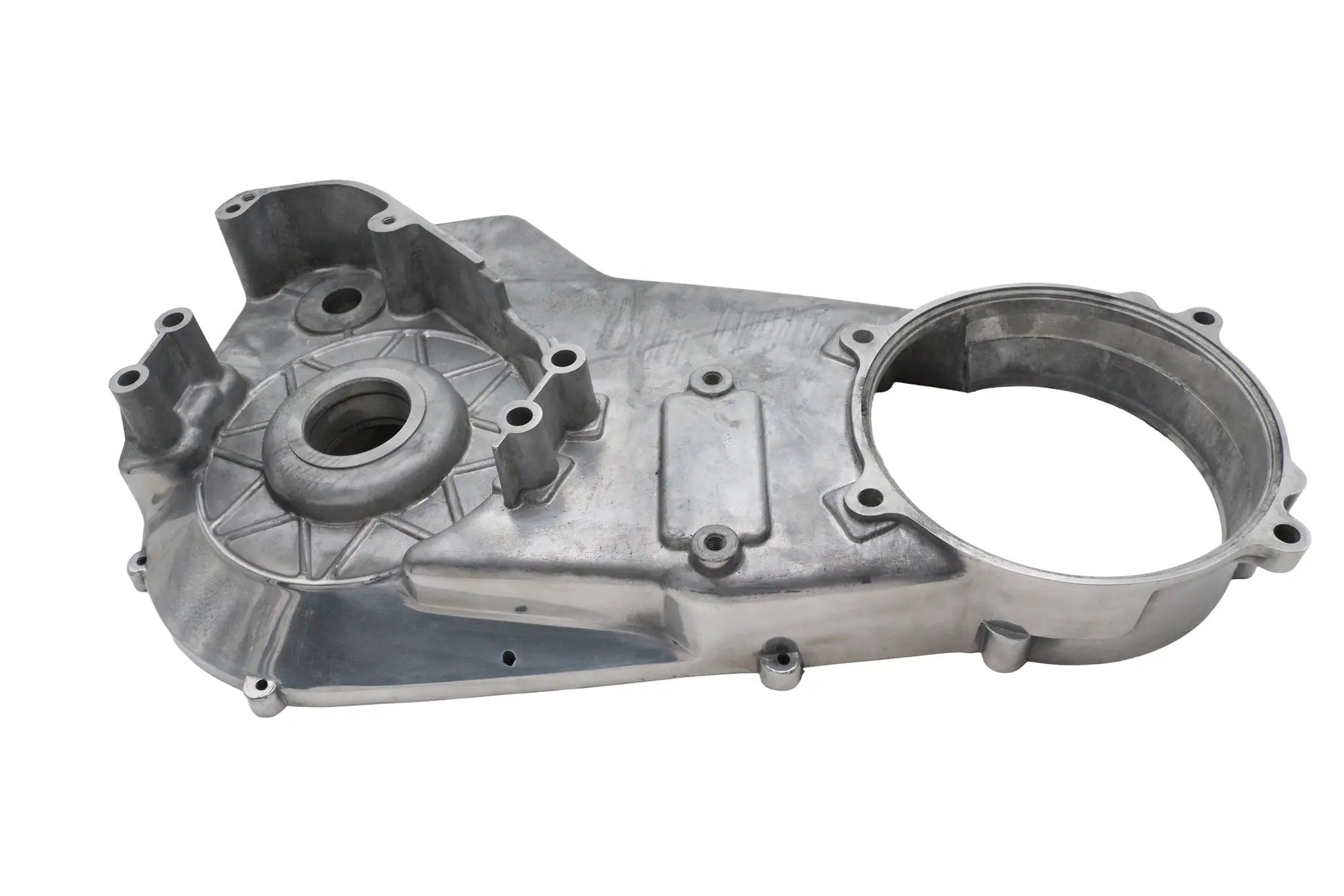V-Twin Factory Sample Inner Primary Cover Polished for Harley Davidson FXST Models by V-Twin