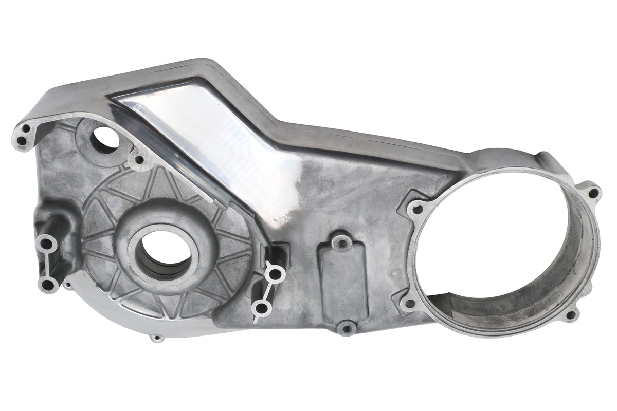 V-Twin Factory Sample Inner Primary Cover Polished 43-1772 for Harley-Davidson FLST and FXST