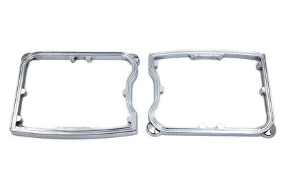 Motorshop Rocker Box Cover D-Ring Chrome for Harley Davidson FXST & FLT 1984-1991 by Motorshop