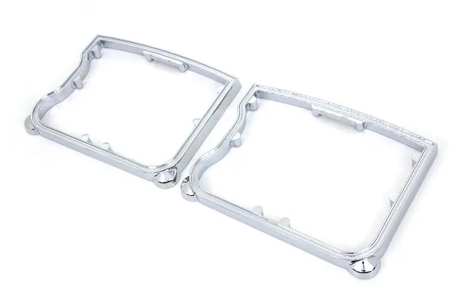 Motorshop Rocker Box Cover D-Ring Chrome for Harley Davidson FXST & FLT 1984-1991 by Motorshop