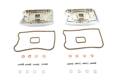 Volt Tech Top Rocker Box Cover Set Chrome for Harley Davidson FXST and FLT Models by Volt Tech