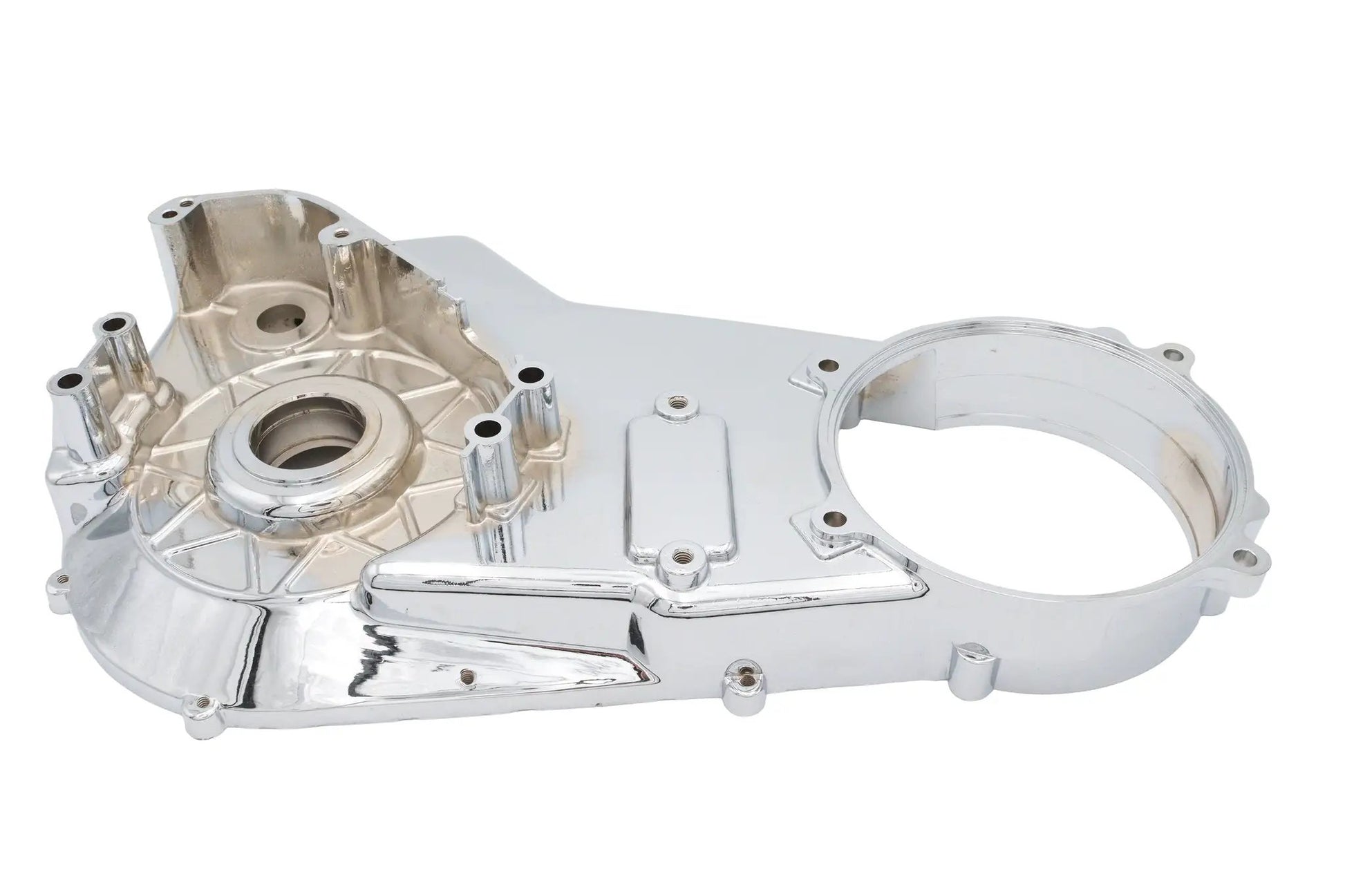 Motorshop Inner Primary Cover Chrome for Harley Davidson FXST and FLST Models (Part No. 43-9139) by Motorshop