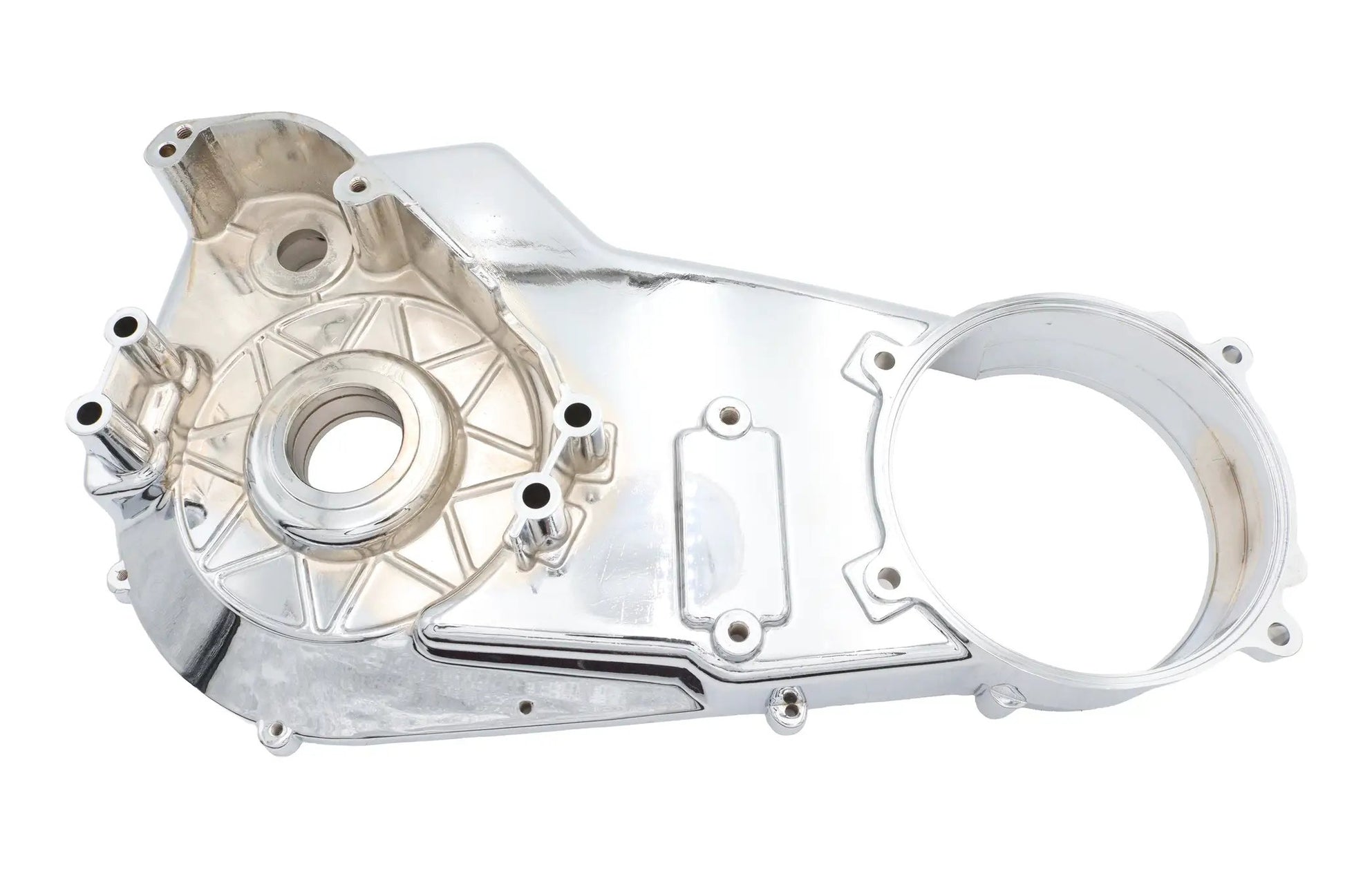 Motorshop Inner Primary Cover Chrome for Harley Davidson FXST and FLST Models (Part No. 43-9139) by Motorshop
