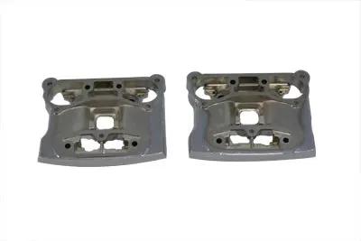 Motorshop Chrome Lower Rocker Box Cover for Harley Davidson FXST and FLT Models by Motorshop