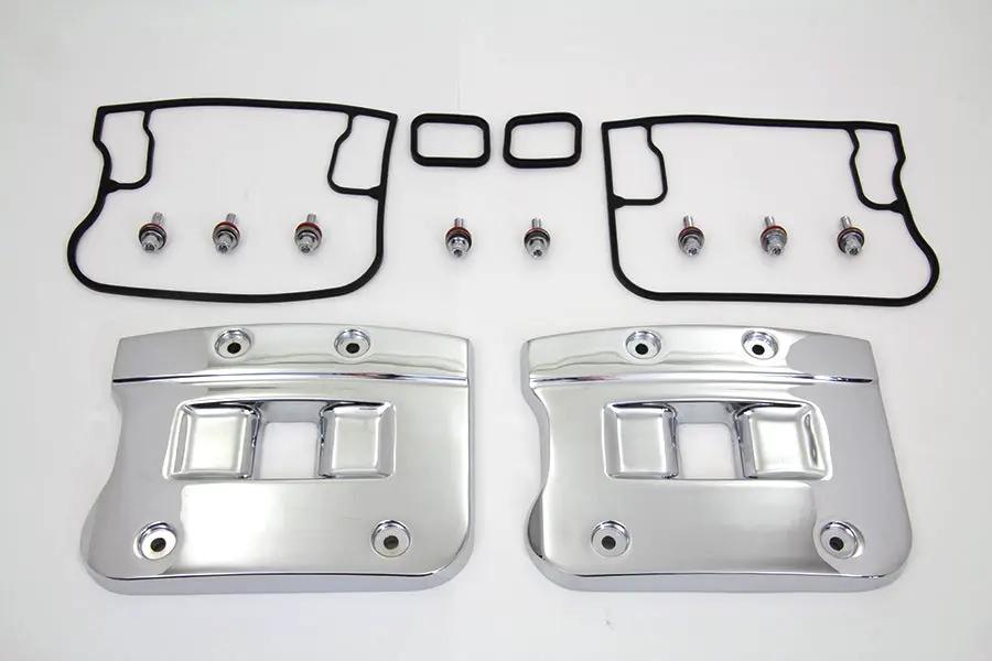Motorshop Chrome Top Rocker Box Cover Set for Harley Davidson FXST and FLST Models - Part #78260A by Motorshop