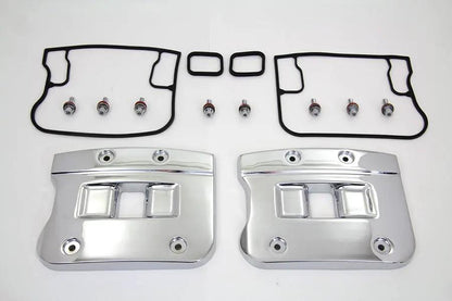 Motorshop Chrome Top Rocker Box Cover Set for Harley Davidson FXST and FLST Models - Part #78260A by Motorshop