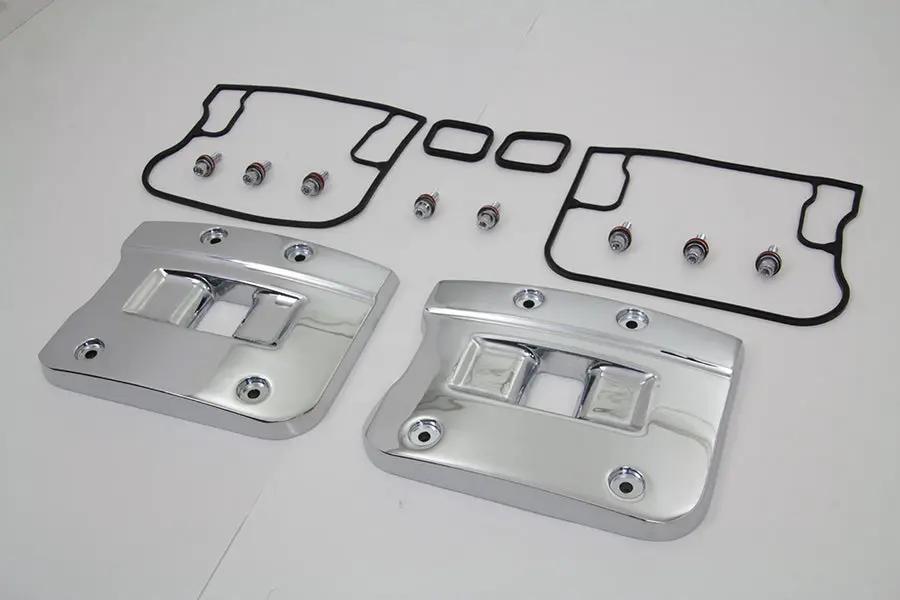 Motorshop Chrome Top Rocker Box Cover Set for Harley Davidson FXST and FLST Models - Part #78260A by Motorshop