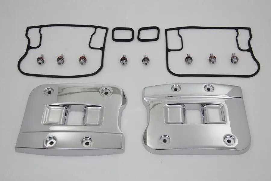 Motorshop Chrome Top Rocker Box Cover Set for Harley Davidson FXST and FLST Models - Part #78260A by Motorshop