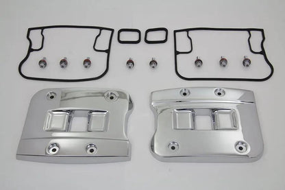 Motorshop Chrome Top Rocker Box Cover Set for Harley Davidson FXST and FLST Models - Part #78260A by Motorshop