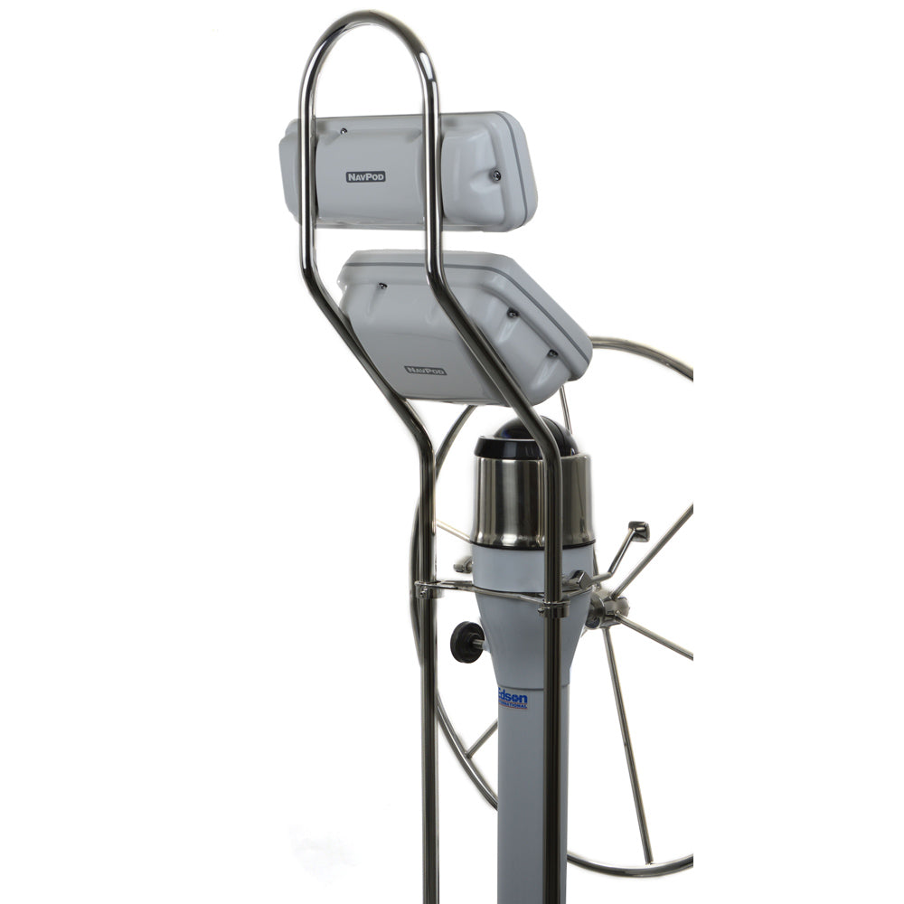 NavPod AG27 9.5-Inch Wide AngleGuard Double Bend Mounting Bracket with 1-Inch Diameter