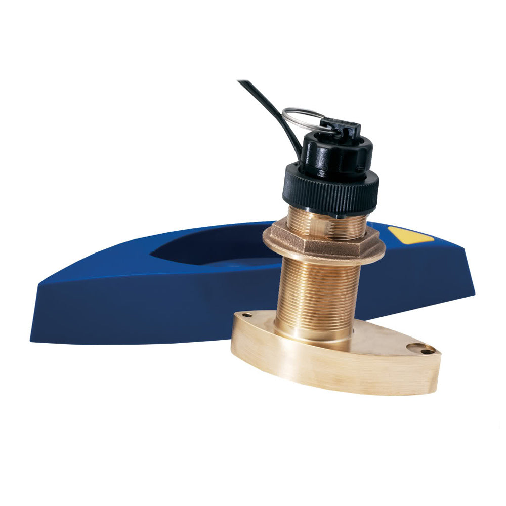Garmin B744V 600W Triducer 50/200kHz - 8-Pin Bronze Thru-Hull Mount Transducer
