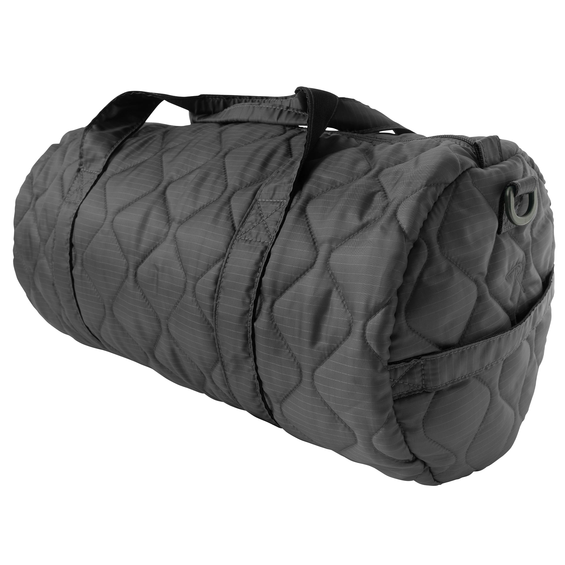 Rothco Lightweight Woobie Duffle Bag Black – 22L Capacity Portable Travel and Gym Bag