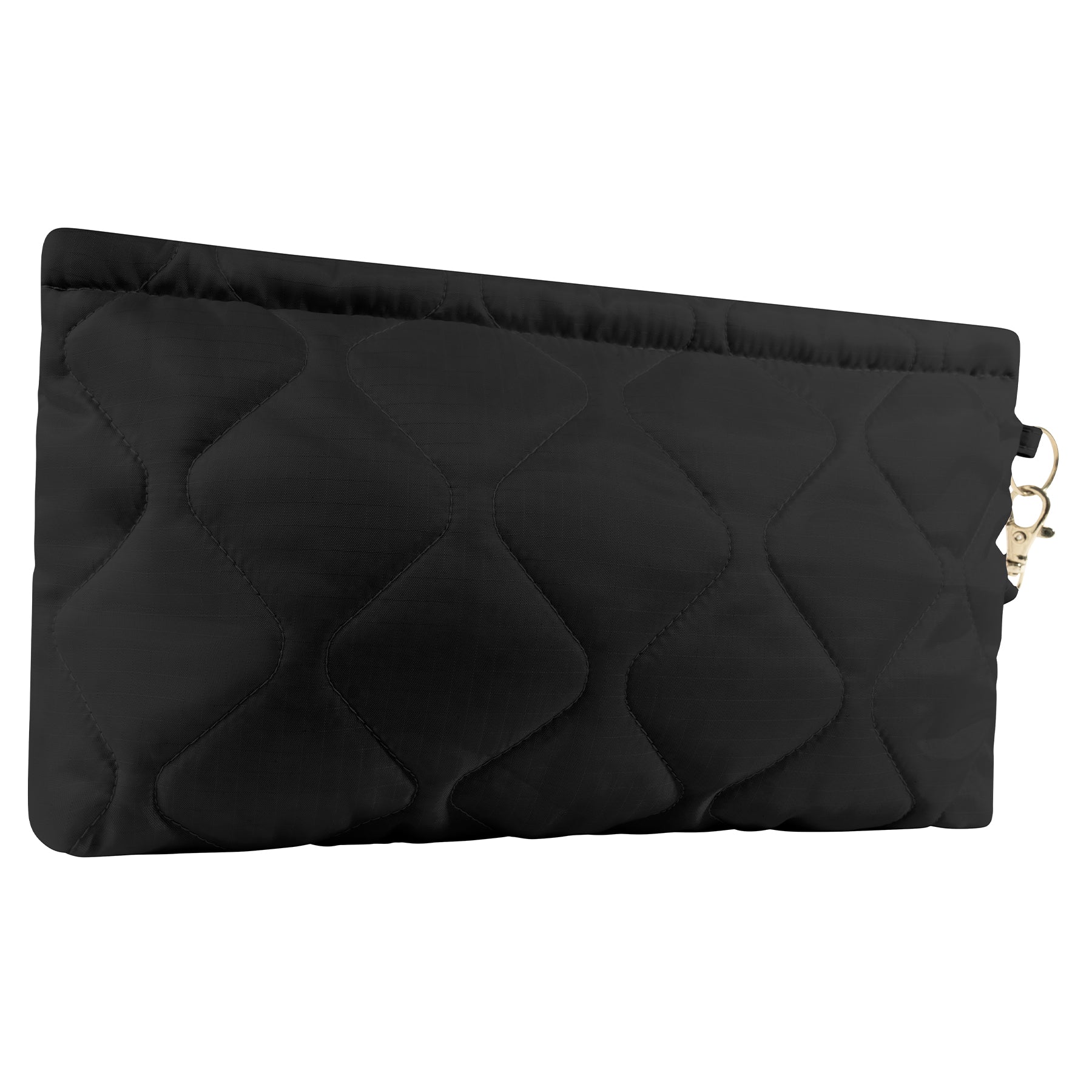 Rothco Lightweight Woobie Zipper Pouch Black – Compact Travel and Multipurpose Organizer