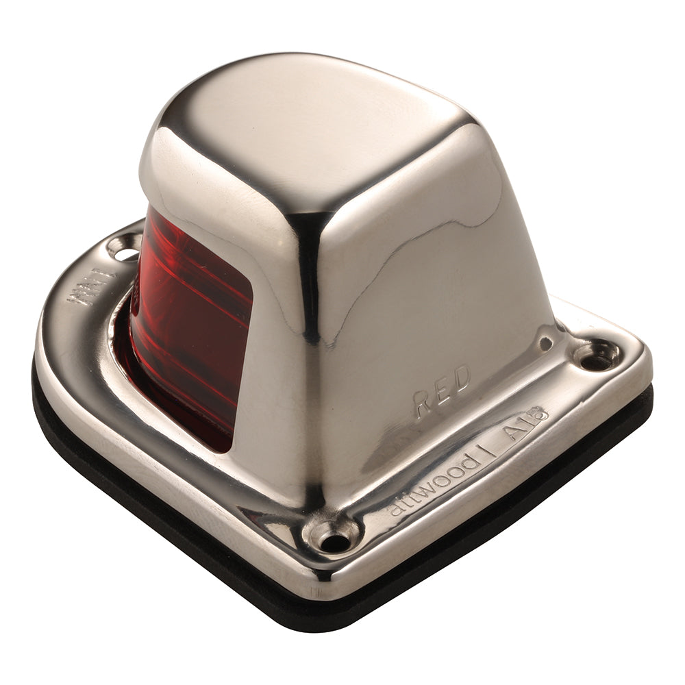 Attwood Marine 66319R7 1-Mile Red Deck Mount Sidelight for Boats
