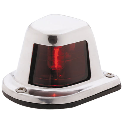 Attwood Marine 66319R7 1-Mile Red Deck Mount Sidelight for Boats