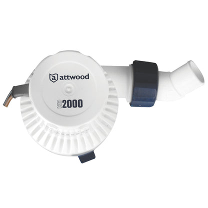 Attwood Marine Heavy-Duty Bilge Pump 2000 Series - 12V, 2000 GPH