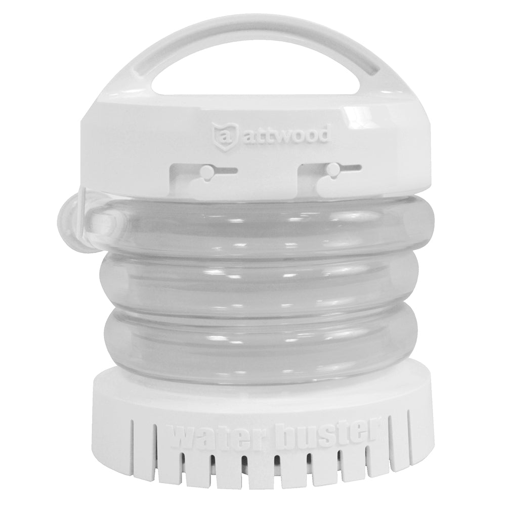 Attwood WaterBuster Portable Pump - 200 GPH for Marine and Pool Use
