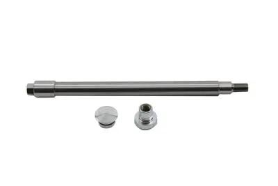 V-Twin Chrome Flush Mount Front Axle for Harley Davidson FLT Models by V-Twin