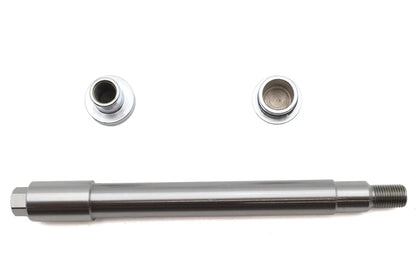 V-Twin Chrome Flush Mount Front Axle for Harley Davidson FXR and FXD Models by V-Twin