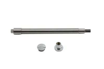 V-Twin Chrome Flush Mount Front Axle for Harley Davidson FLST by V-Twin