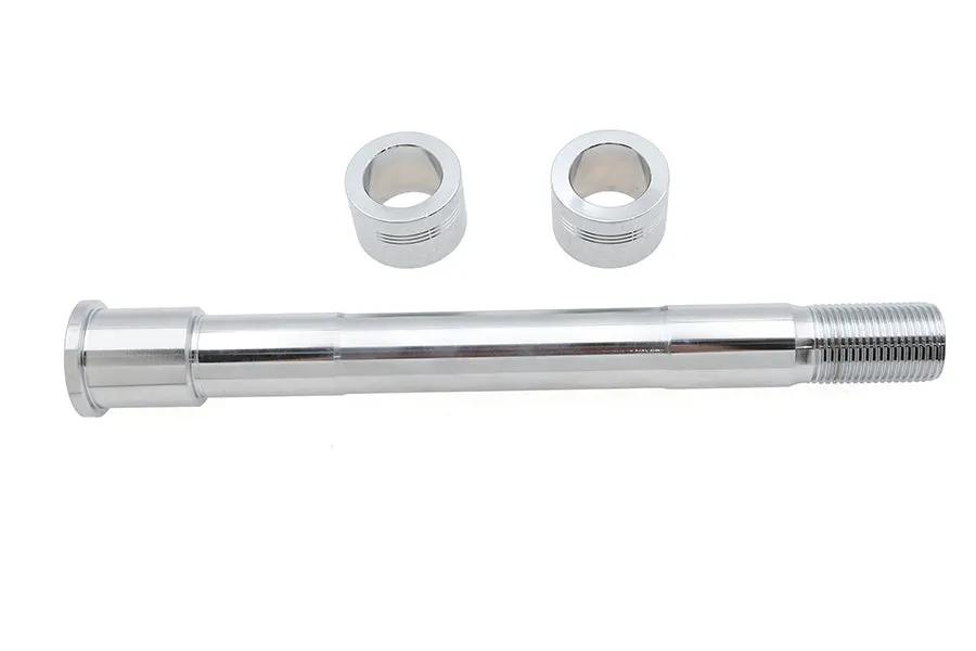 V-Twin Chrome Front Axle Kit for Harley Davidson FXLR Models 2018-2026 by V-Twin