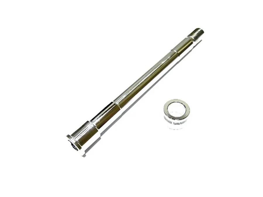 V-Twin Chrome Front Axle Kit for Harley Davidson FLFB and FLFBS Models - Part #339909 by V-Twin