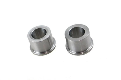 V-Twin Cast Wheel Spacer Set Zinc Plated - Fits Black Cast Wheels, 1-11/64 Inch Outer Diameter by V-Twin