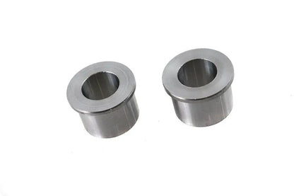 V-Twin Cast Wheel Spacer Set Zinc Plated - Fits Black Cast Wheels, 1-11/64 Inch Outer Diameter by V-Twin