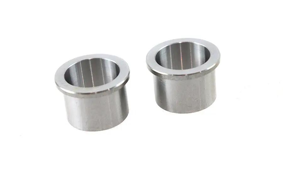 V-Twin Zinc Plated Cast Wheel Spacer Set - 1 Inch Diameter by V-Twin
