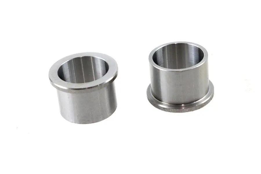 V-Twin Zinc Plated Cast Wheel Spacer Set - 1 Inch Diameter by V-Twin