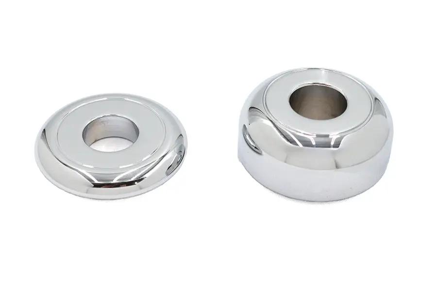 V-Twin Front Axle Spacer Set with 3/4 Inch Inner Diameter for Harley Davidson FLSTF Models by V-Twin