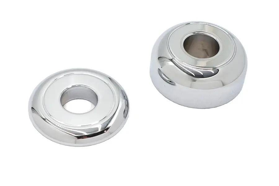 V-Twin Front Axle Spacer Set with 3/4 Inch Inner Diameter for Harley Davidson FLSTF Models by V-Twin