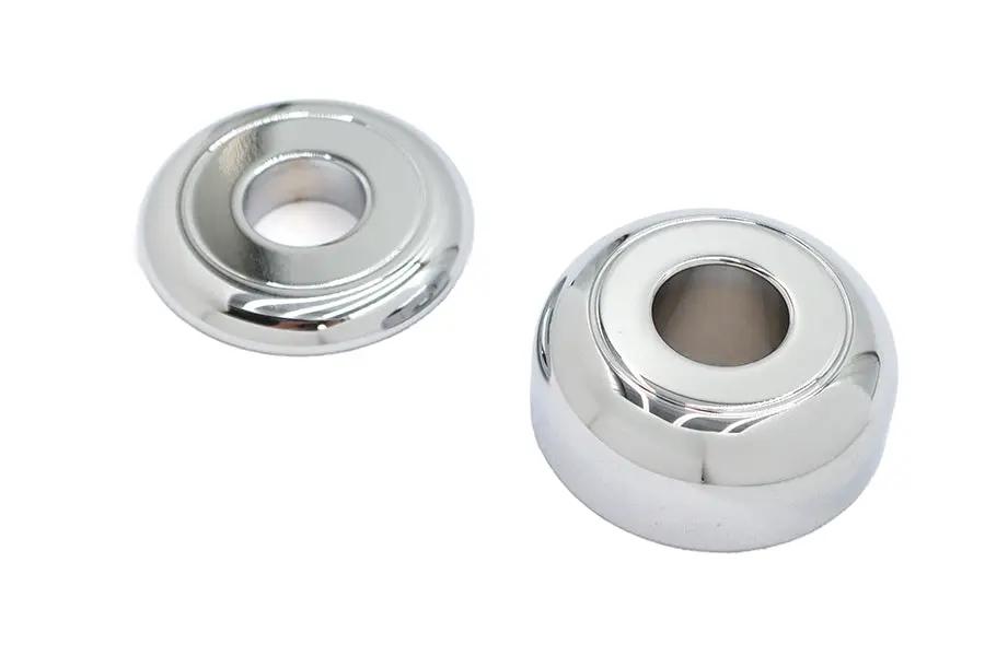 V-Twin Front Axle Spacer Set with 3/4 Inch Inner Diameter for Harley Davidson FLSTF Models by V-Twin