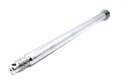 V-Twin Chrome Rear Axle with Hex Head and Threaded End for Harley Davidson Models by V-Twin
