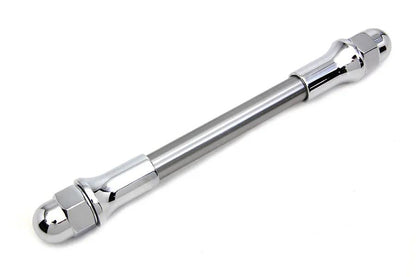 V-Twin Chrome Front Axle Kit - 9 inch Acorn Style Axle with 5/8 inch Inner Diameter and Spacer by V-Twin