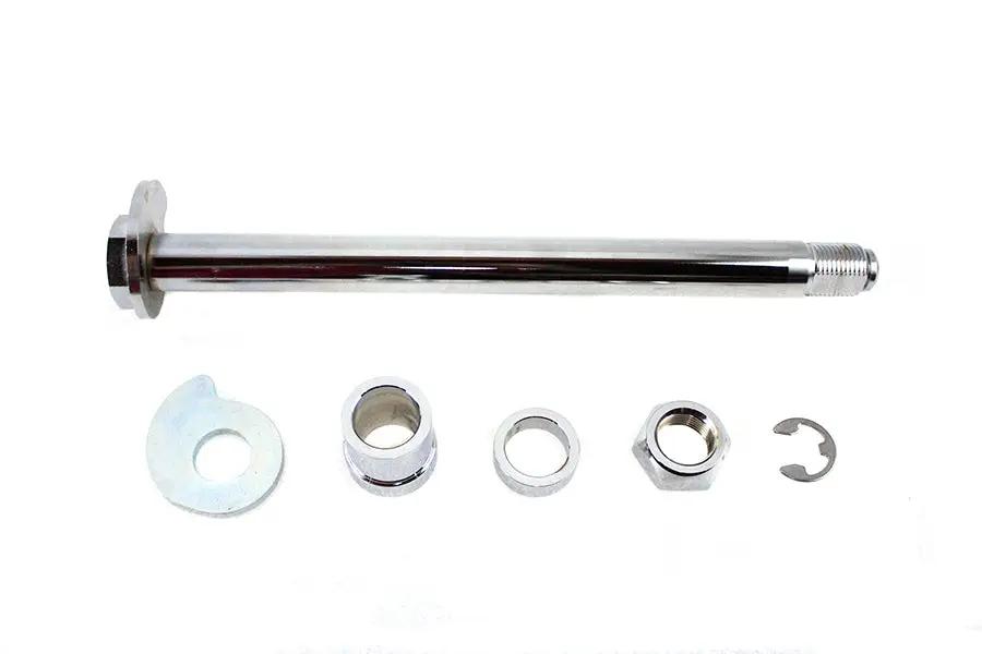 V-Twin Chrome Rear Axle Kit for Harley Davidson FLT Models (2002-2007) by V-Twin
