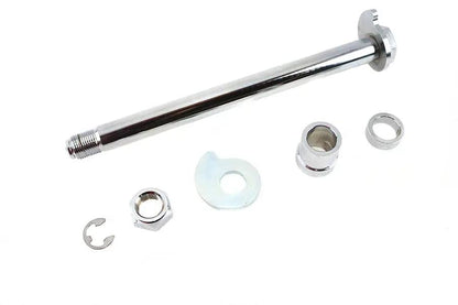 V-Twin Chrome Rear Axle Kit for Harley Davidson FLT Models (2002-2007) by V-Twin