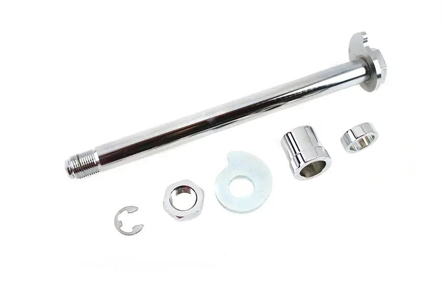 V-Twin Chrome Rear Axle Kit for Harley Davidson FLT Models (2002-2007) by V-Twin