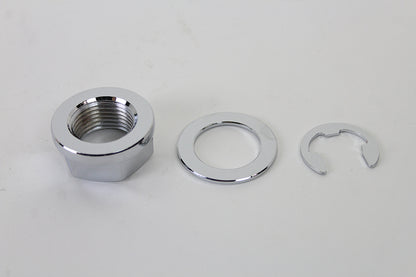 V-Twin Zinc Rear Axle Nut Kit for Harley Davidson FXST