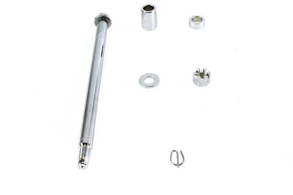 V-Twin Chrome Rear Axle Kit for Harley Davidson FLT (2000-2001) by V-Twin