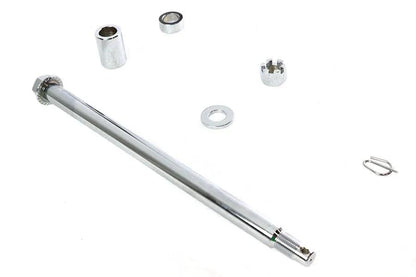 V-Twin Chrome Rear Axle Kit for Harley Davidson FLT (2000-2001) by V-Twin