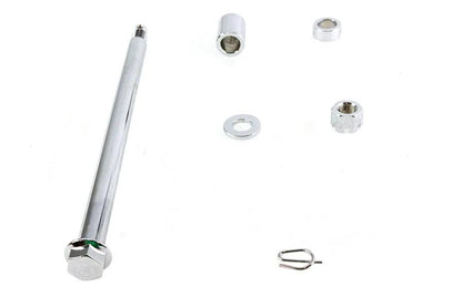 V-Twin Chrome Rear Axle Kit for Harley Davidson FLT (2000-2001) by V-Twin